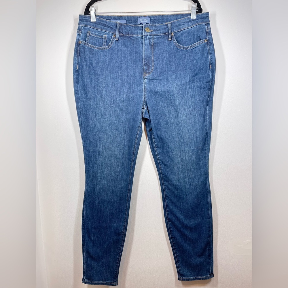 NYDJ Jeans Ami Skinny Jeans Women’s Size 14 Medium Wash